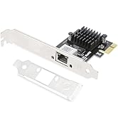 2500/1000/100Mbps Gigabit Ethernet Network Card, 2.5GBase-T PCIe NIC with Realtek RTL8125 Control...