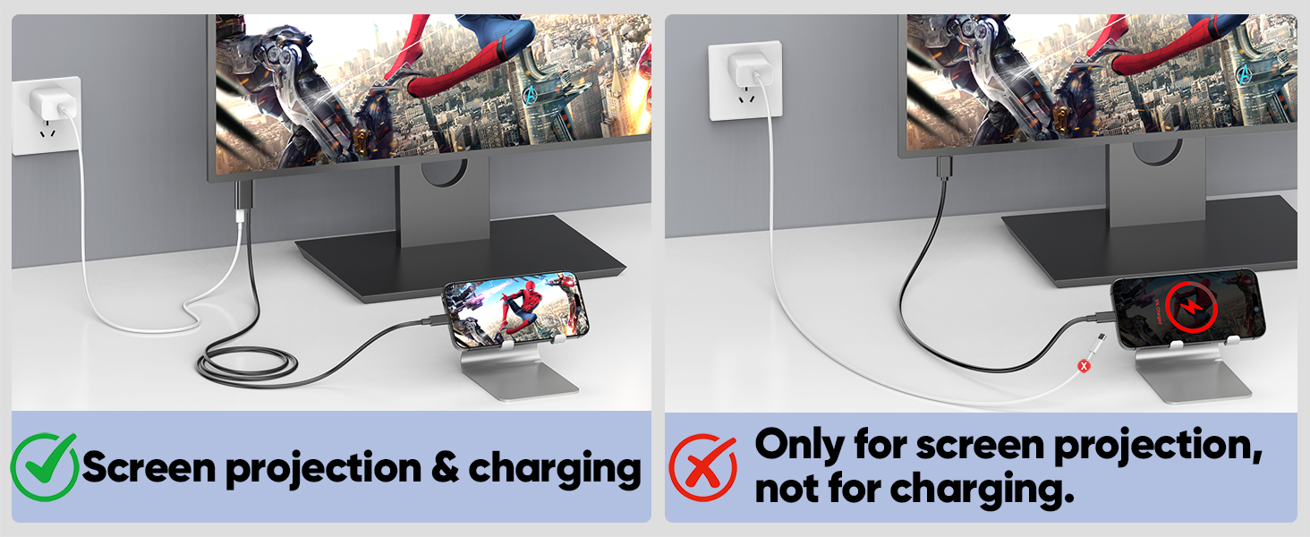usb c to hdmi with charging port