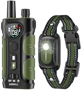 SLOPEHILL Dog Shock Collar,4200FT Dog Training Collar with Remote,IPX8 Waterproof E-Collar with B...