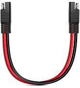 Nilight 10 Gauge 2 Pin Quick Disconnect Harness,Heavy Duty SAE Connector Bullet Lead Cable,2 Year...