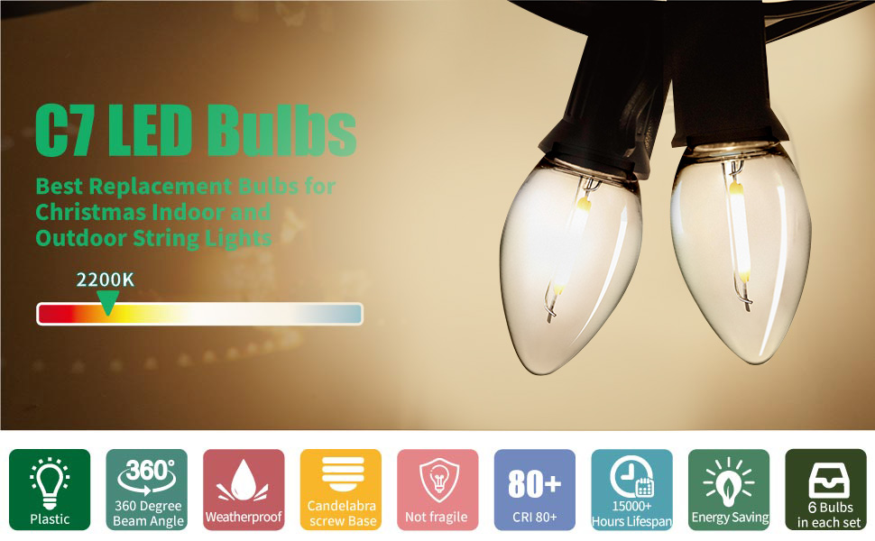 C7 led bulbs
