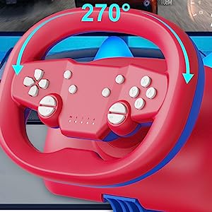 a steering wheel with two arrows pointing to the center.