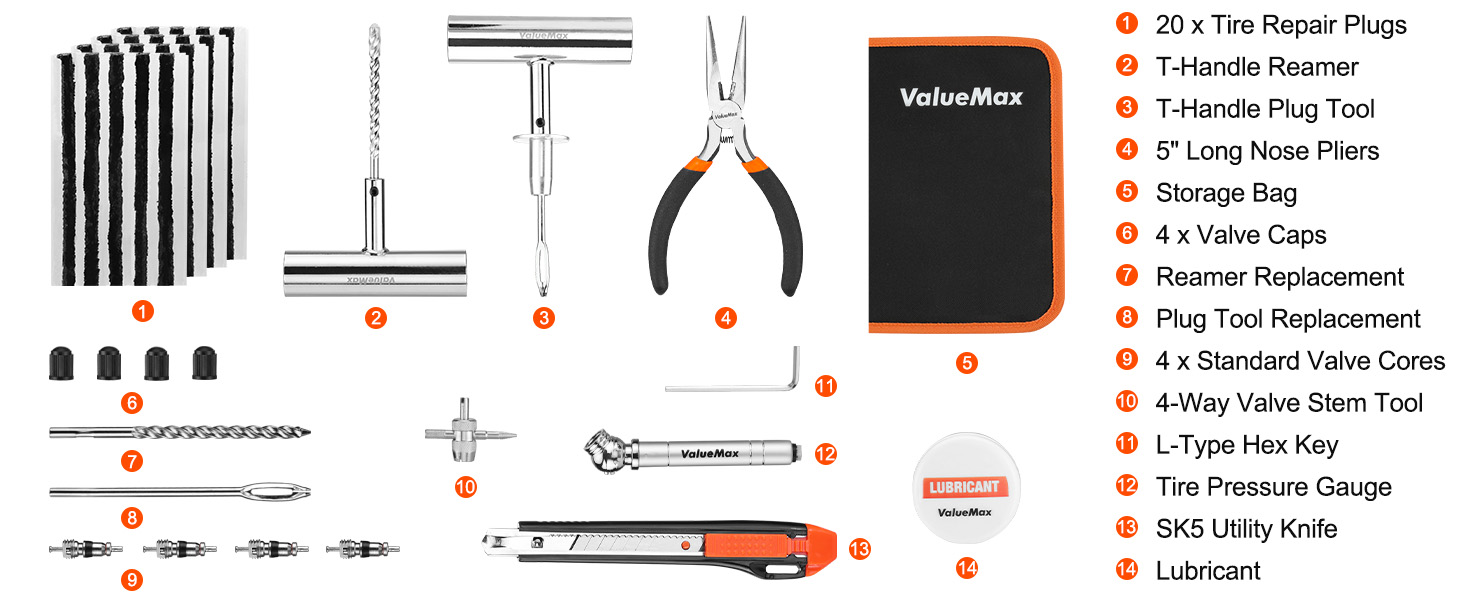 Universal Heavy Duty Car Tool Kit