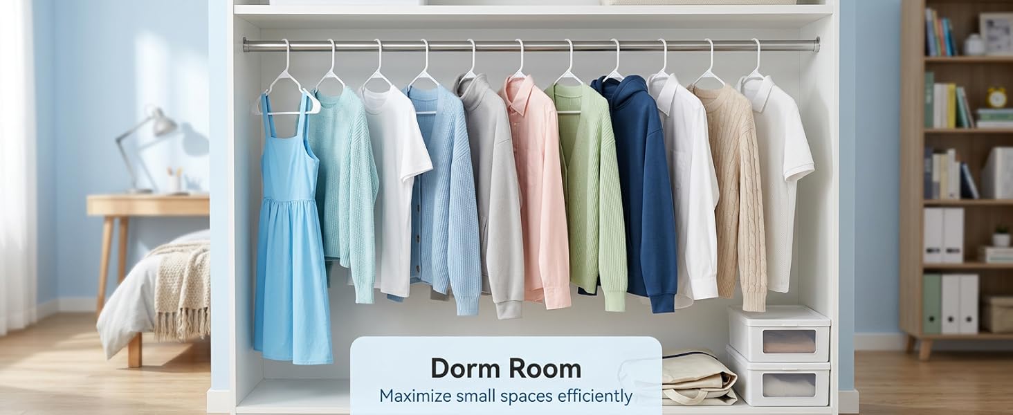 closet hanger white