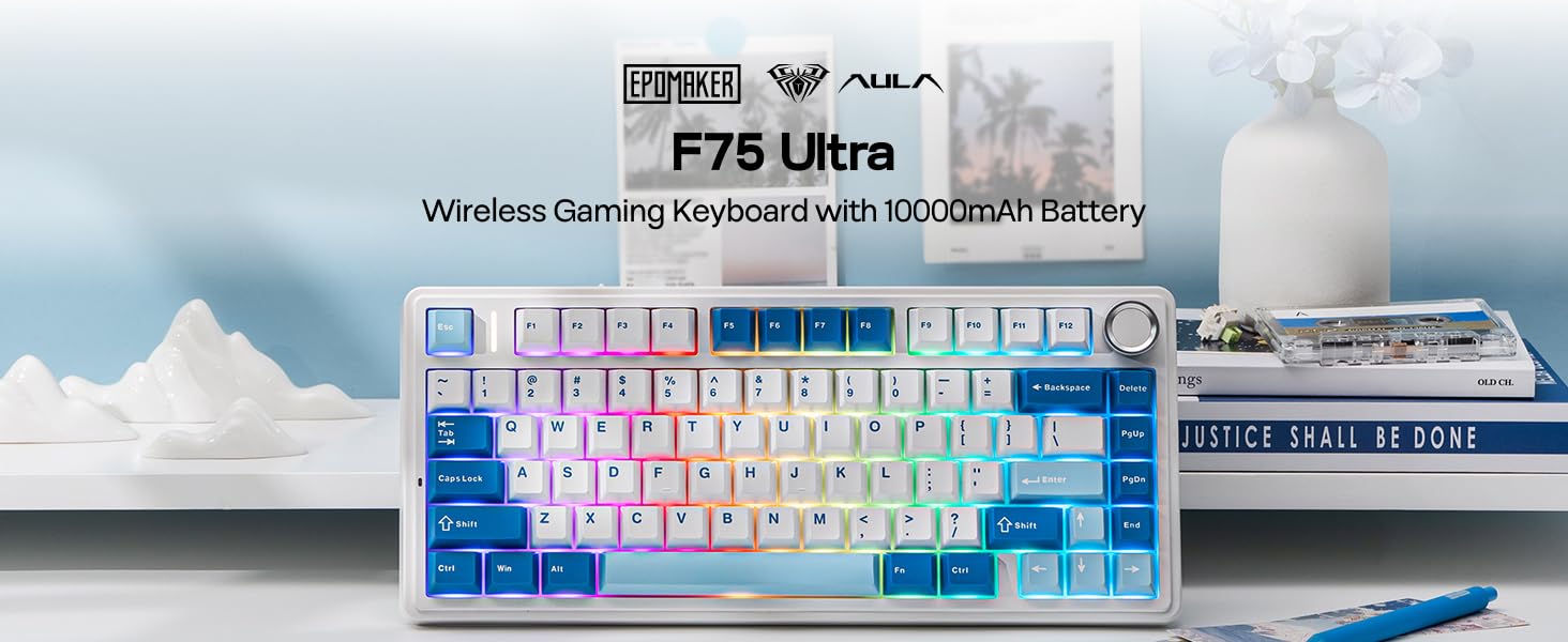 F75 Ultra wireless gaming keyboard