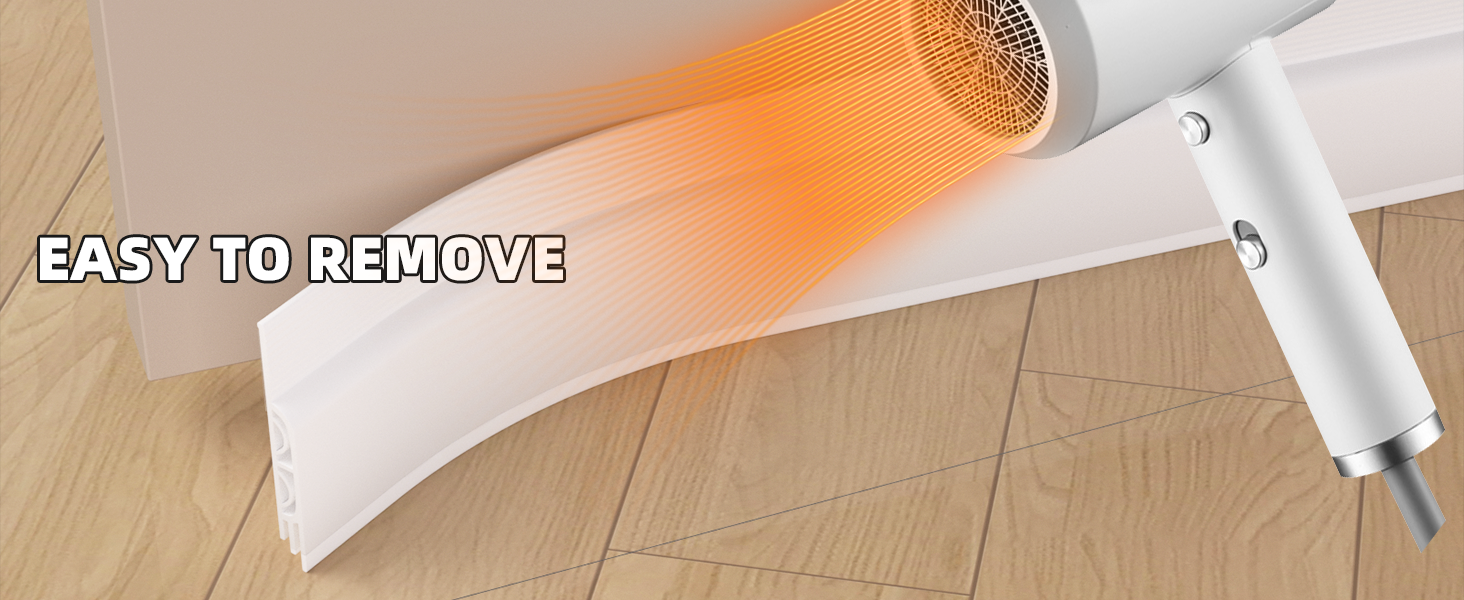 Under Door Draft Stopper Exterior