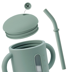 samigo straw cup structure green