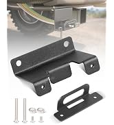Oyviny Vehicle-Side 4 Way Flat Trailer Wiring Harness Mounting Bracket, Rust-Proof Trailer Plug B...