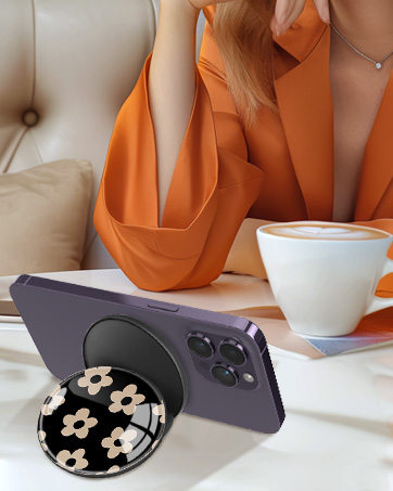 LISEVO Magnetic Phone Grip Compatible with MagSafe