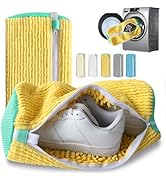 Xinambyh 2Pcs Reusable Shoe Washing Machine Bag for Washer and Dryer:360°Deep Clean,Free Up Hands...