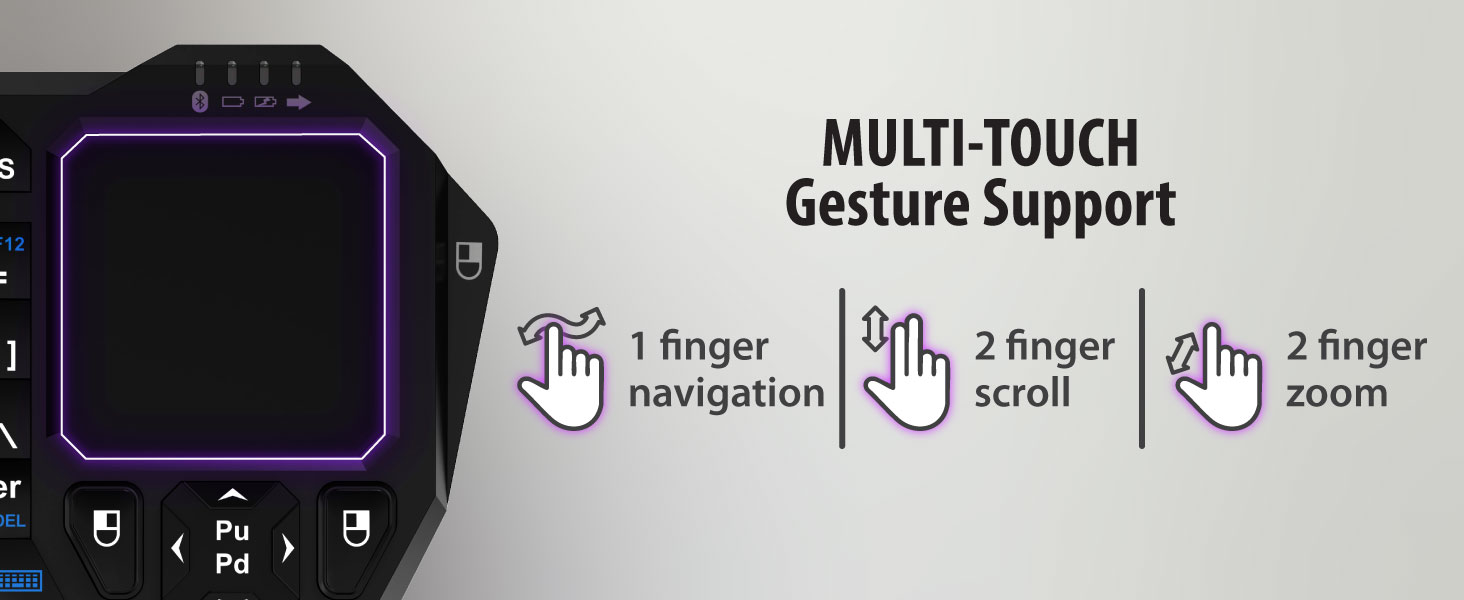 multi touch gesture support
