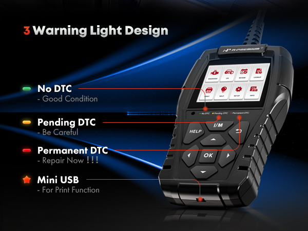 OBD2 Scanner Code Reader Diagnostic Tool