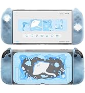 PlayVital Protective Case for Nintendo Switch 2, Kawaii Ocean Whisper Series Dockable Hard Shell ...
