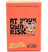 Island Dogs Let’s Drink to That - at Your Own Risk | Fun Card Game of Crazy & Chaotic Dares | Dri...