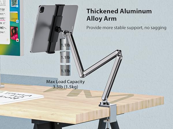 Advanced Aluminum Alloy Foldable Arm Stand