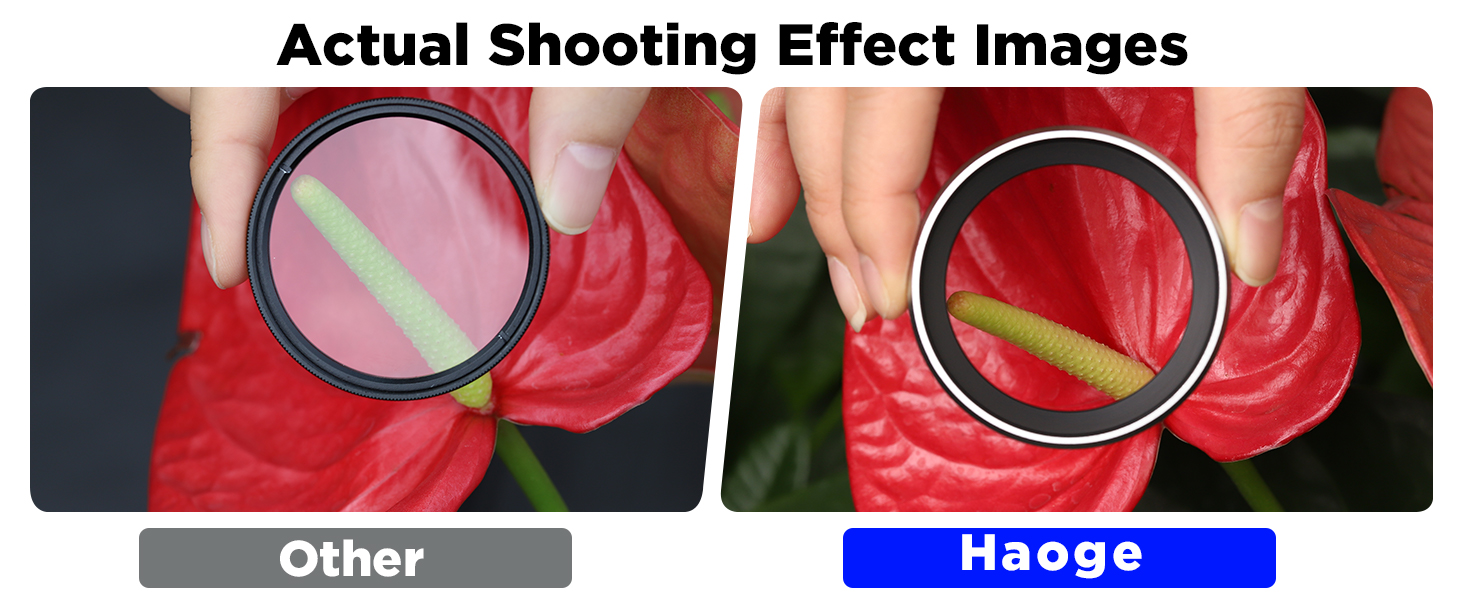 Haoge Metal Lens Hood MC UV Protection Multicoated Ultraviolet Lens Filter Fujifilm X100VI X100V