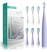 VOYOR-HEALTH Portable Electric Toothbrush - 90-Day Battery & IPX7 Waterproof, Fast-Charging Sonic...