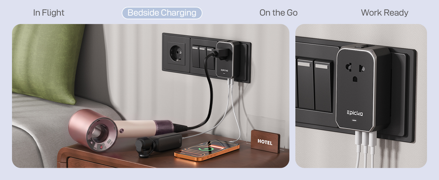 bedside charging