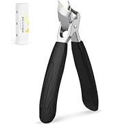 Eagle Beak Angled Nail Clippers for Thick & Ingrown Toenails, 45° Slanted Toe Nail Clippers with ...
