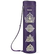 Gonex Yoga Mat Bag, Yoga Mat Carrier Full-Zip Exercise Yoga Mat Carry Bag for Women Men with 2 Mu...