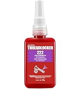 ESKONKE Purple Thread Locker 222 - Removable Threadlocker Metal Glue for Nuts, Bolts, Fasteners S...