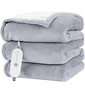 HYLEORY Heated Electric Blanket Throw 50