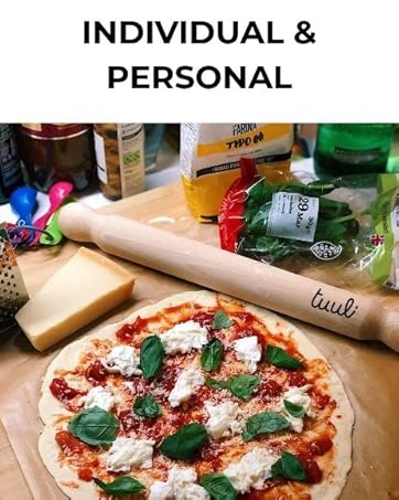 Personalized wooden kitchen gift, engraved rolling pin for Tuuli individual and personal collection
