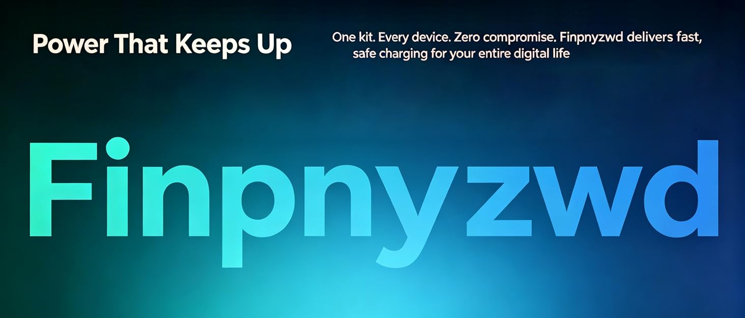 Finpnyzwd Charger Fast Charging
