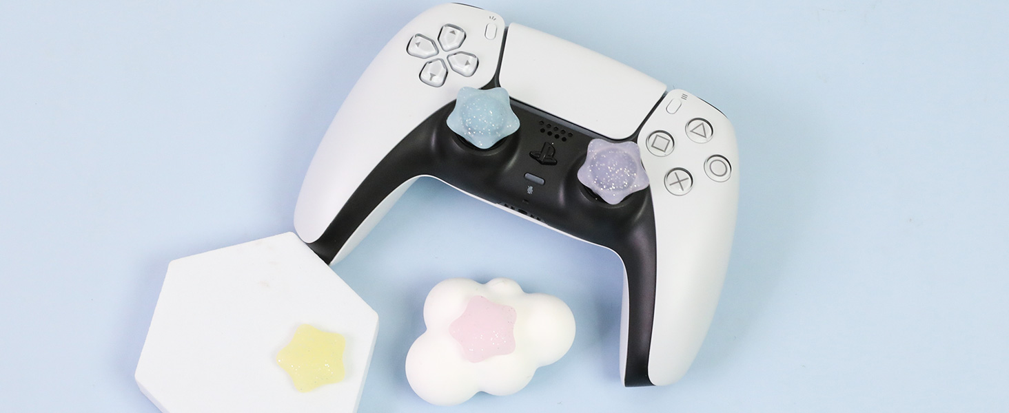 Cute Switch 2 Thumb Grips Cap for PS5 PS4 Xbox Switch Pro Steam Deck Controller