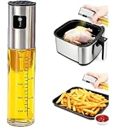 JACCOOTHALIA Olive Oil Sprayer, 3.5oz/100ml Oil Sprayer for Cooking, Oil Sprayer for Air Fryer, S...