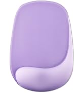 Mouse Pad with Wrist Rest Support, Ergonomic Mousepad with Comfortable Gel Cushion, Gaming Mouse ...