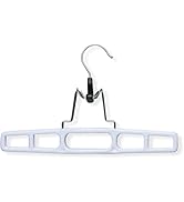 Honey Can Do Rectangular Clamp Hangers, 12 Pack HNG-09045 White