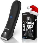 Manscape Trimmer for Men - No Nicks Electric Razor-Shaver for Balls/Pubic/Groin/Legs/Chest Hair R...