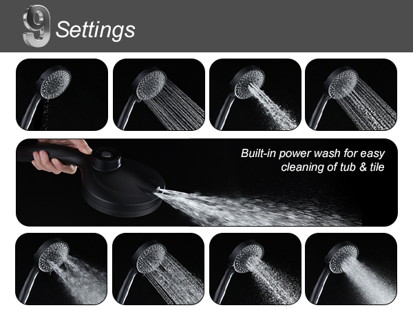 shower head with handheld