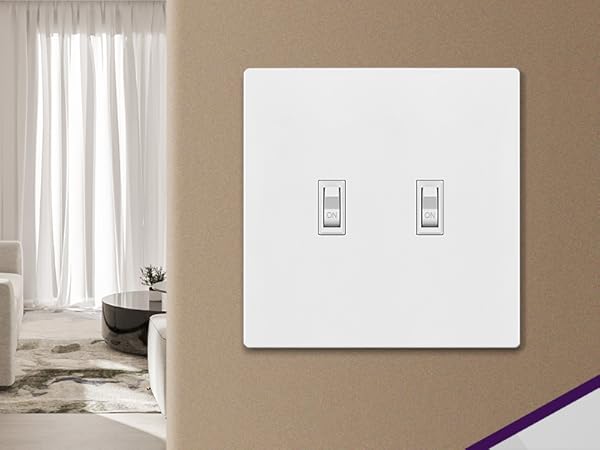 Decorator light switch A+