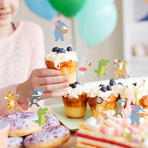 Safari Cupcake Toppers
