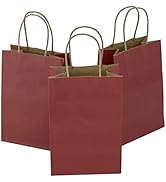 Ronvir 50Pcs Small Paper Gift Bags, 5.25