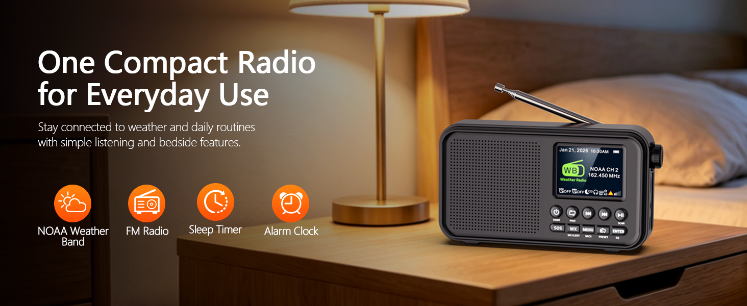 NOAA weather radio