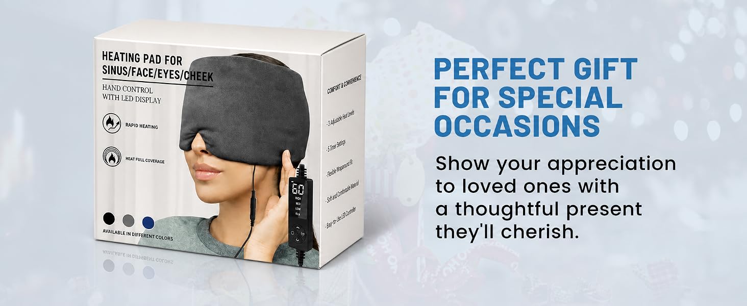 sinus mask heated