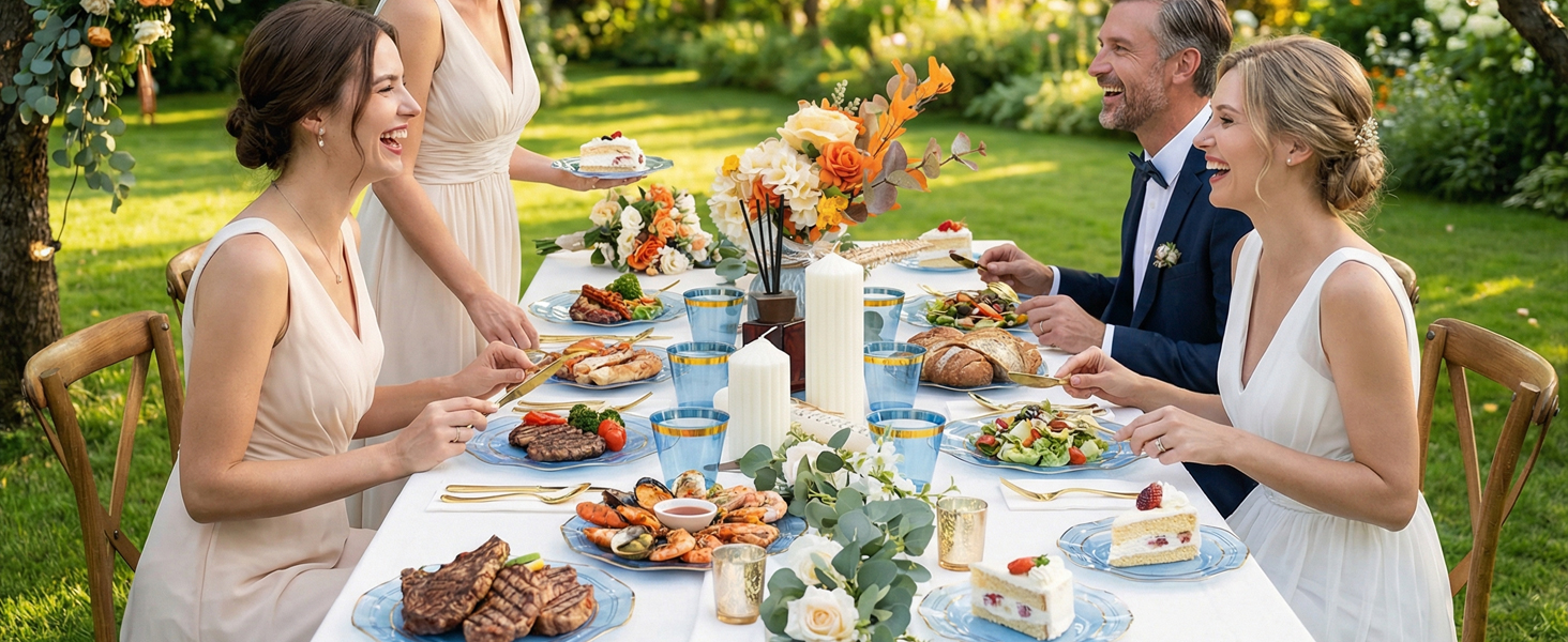 plastic plates sets