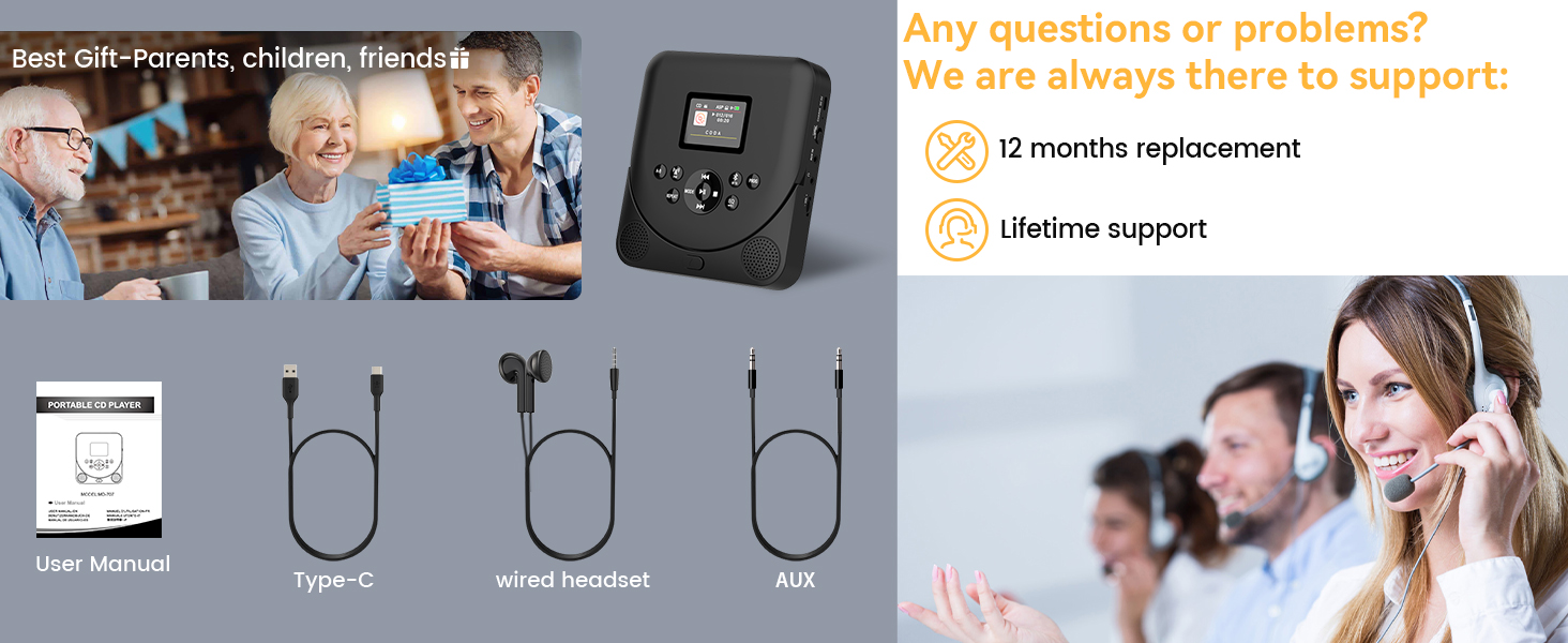 cd player with speakers