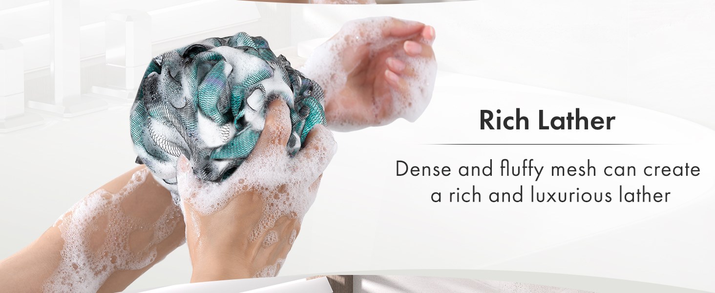 rich lather