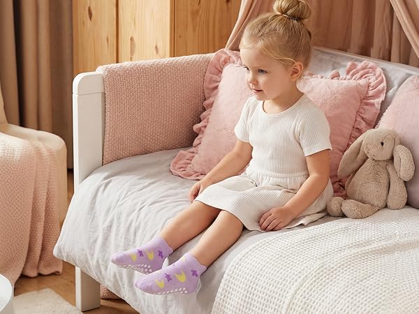 purple socks for kids