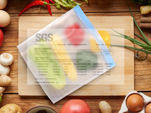 reusable silicone food storage bags