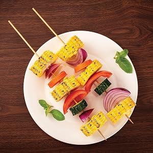 12" bamboo skewers; 12" wooden skewers; kabob skewers; grilling skewers; 12" kabobs
