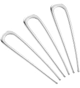 BEoffer French Hair Pin 3PCS Metal Hair Pins for Women Elegant French Twists, Buns and Updos with...