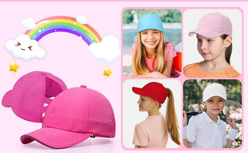 Girls Outdoor Summer Sports Hat