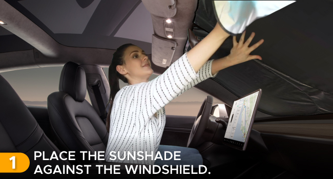 accessories sun visor protector block suv model y sunshade window
