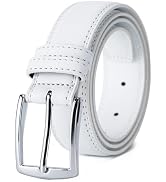 Aegero Mens Belt, Leather Dress Jeans Belt, Fashion & Classic Designs Ideal Match for Work Busine...