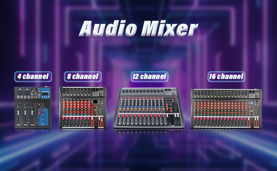 4 channel mixer